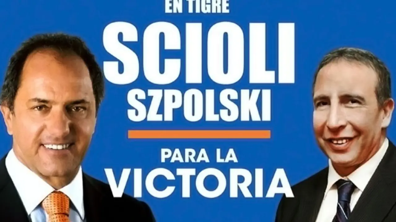 Como supuesto militante K, fue candidato a intentendente en Tigre donde perdióo por escándalo 