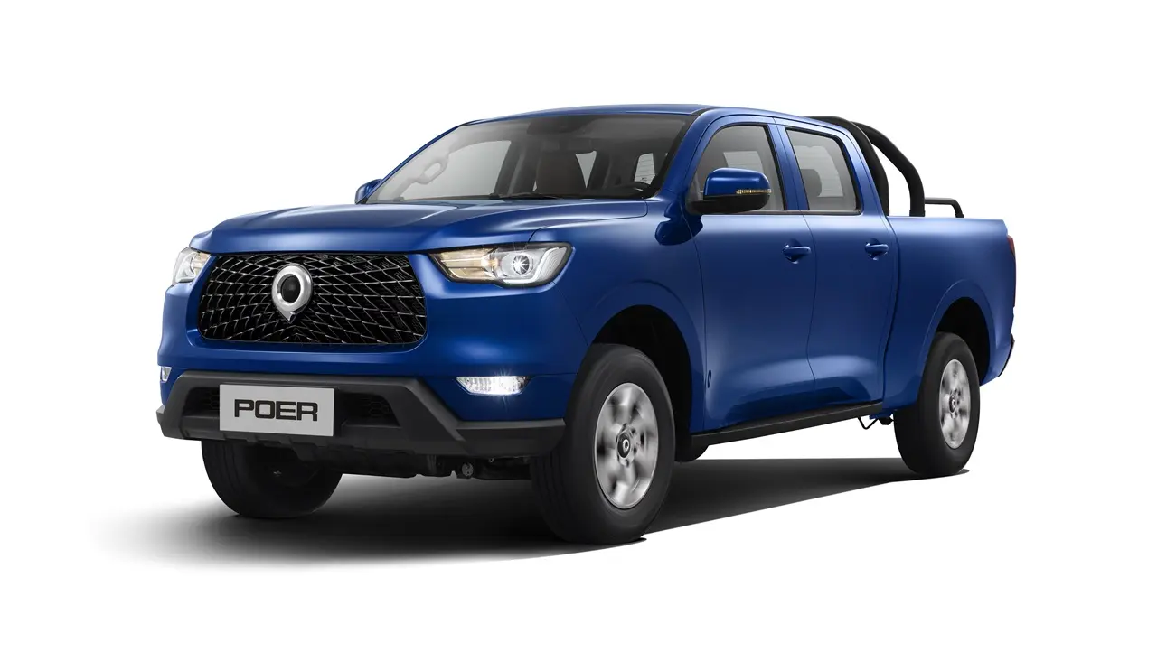 La nueva versión de la camioneta Great Wall tiene caja manual.