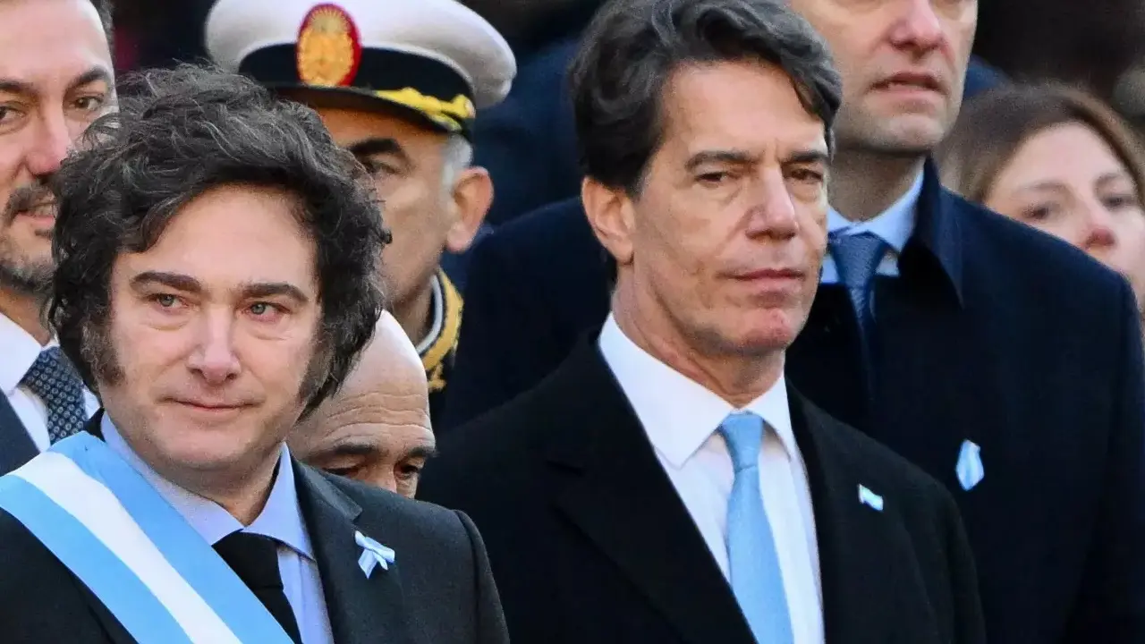 Milei y Posse, en otras épocas.