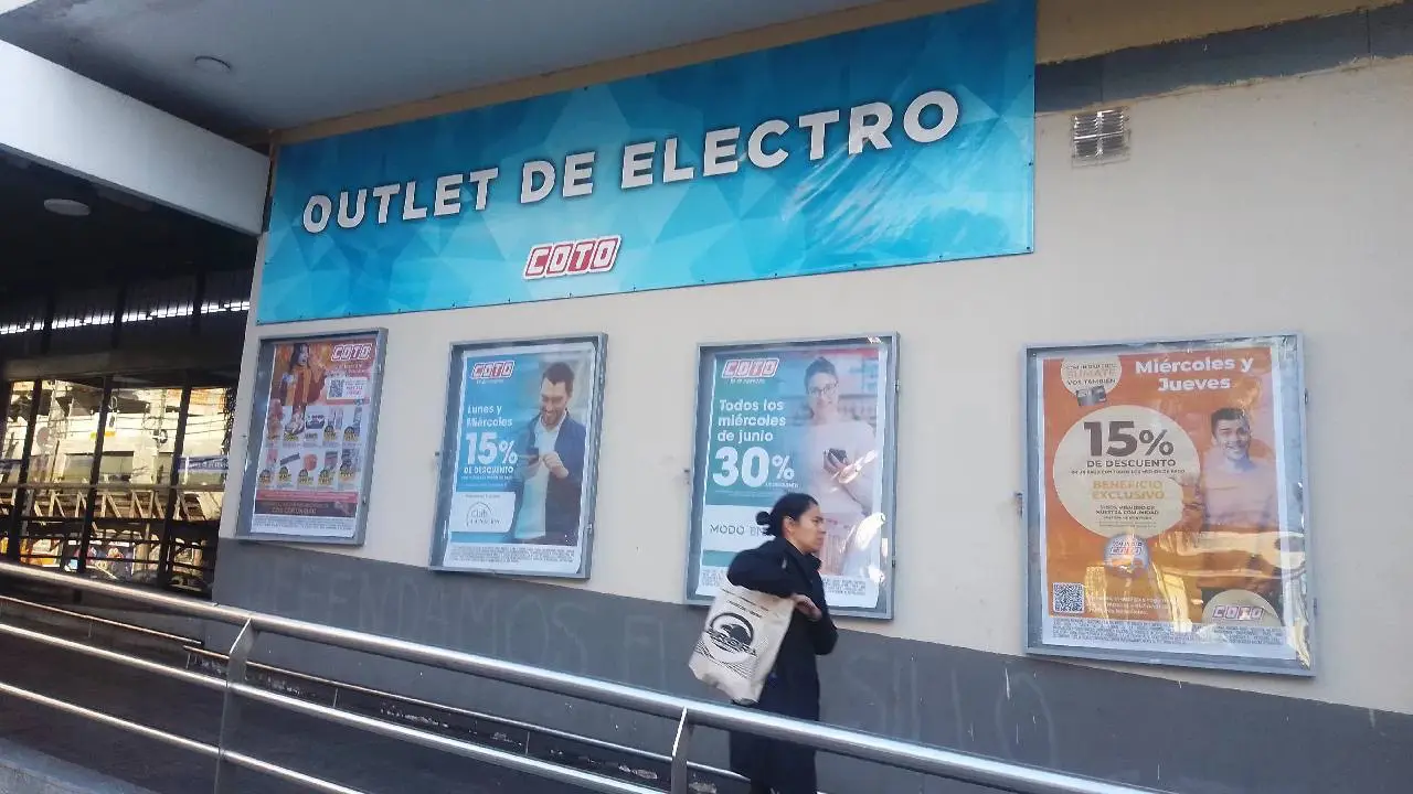 Coto cuenta con una sección dedicada a outlet de electrodomésticos