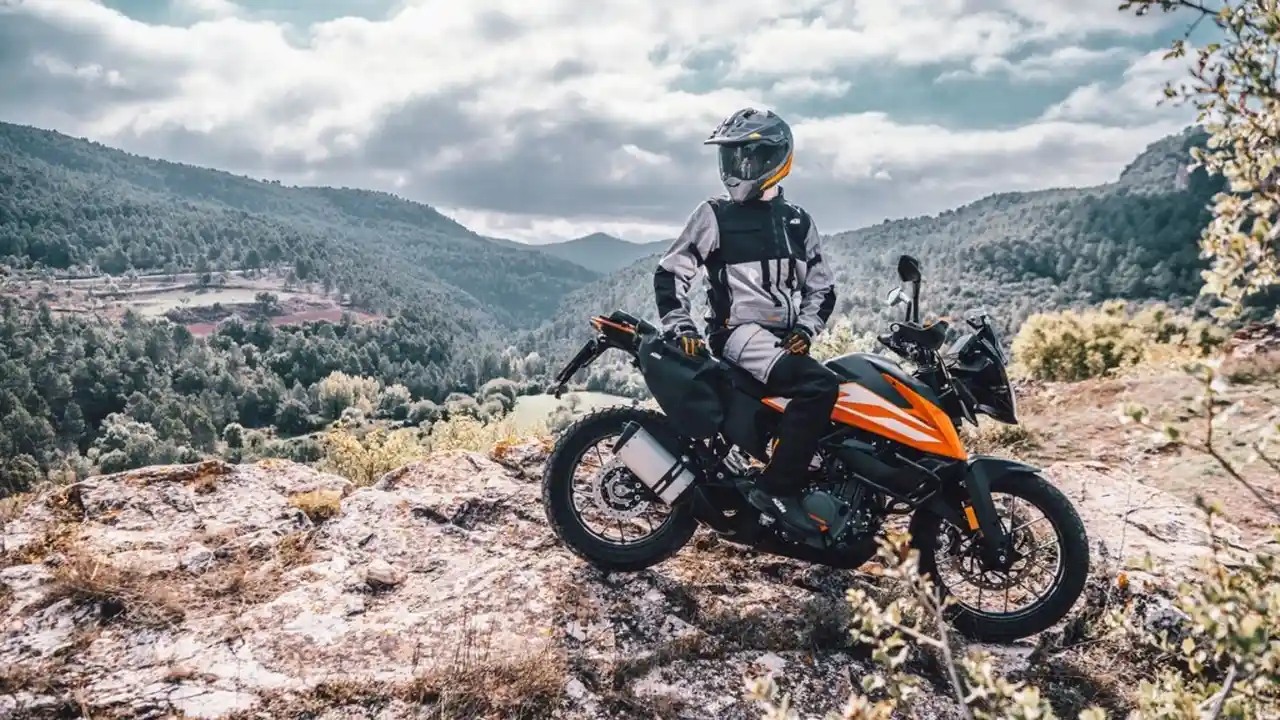KTM 250, una moto ideal para viajar por el país.