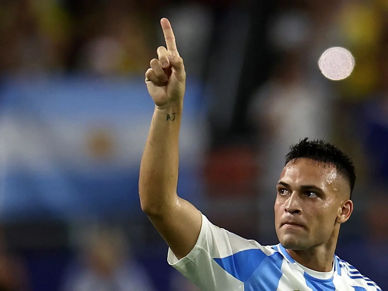 Lautaro Martínez, héroe de la noche de Miami