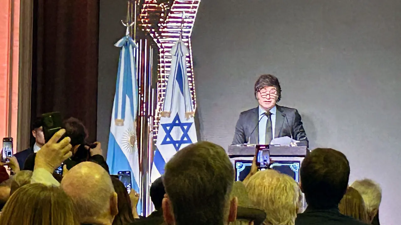 En el lanzamiento de ILAN, Milei intentó demostrar que