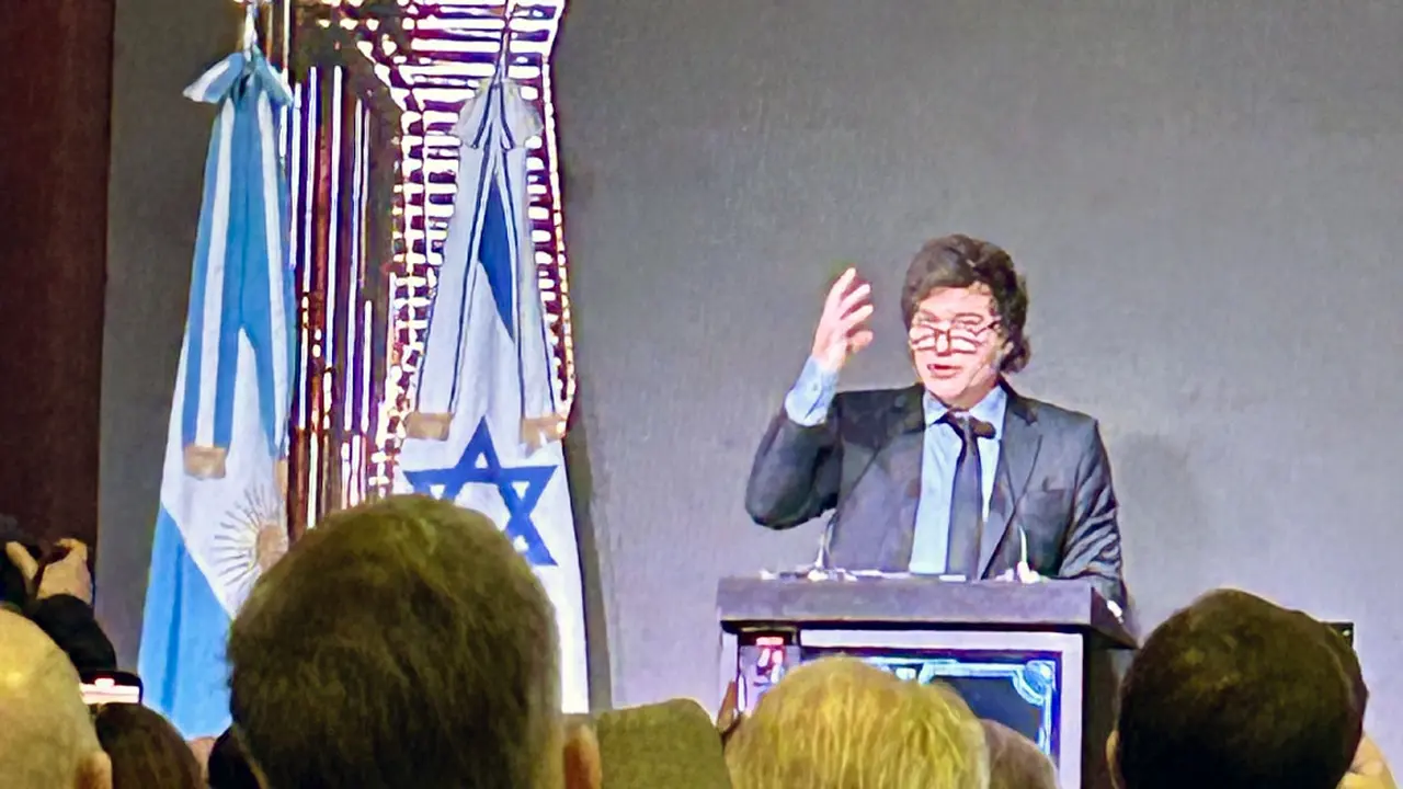 Milei compartió un encuentro con funcionarios de Israel
