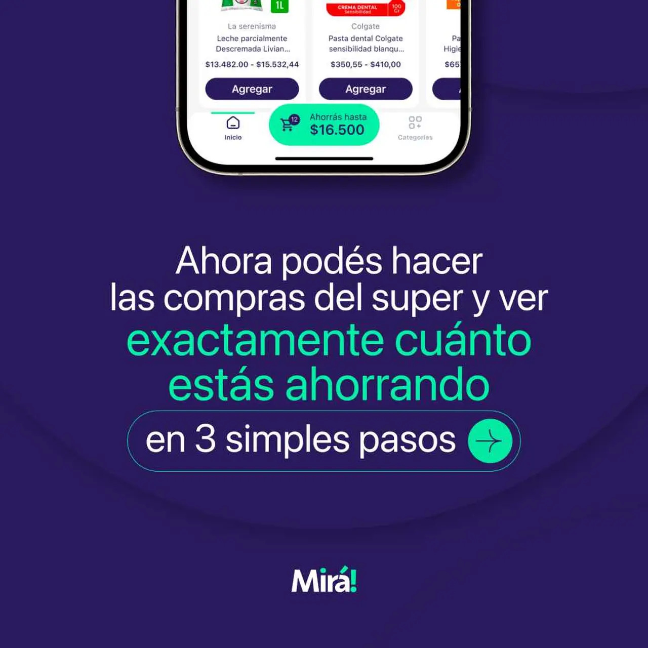 Con Miraprecios.com se puede realizar la compra del supermercado sin salir de la plataforma