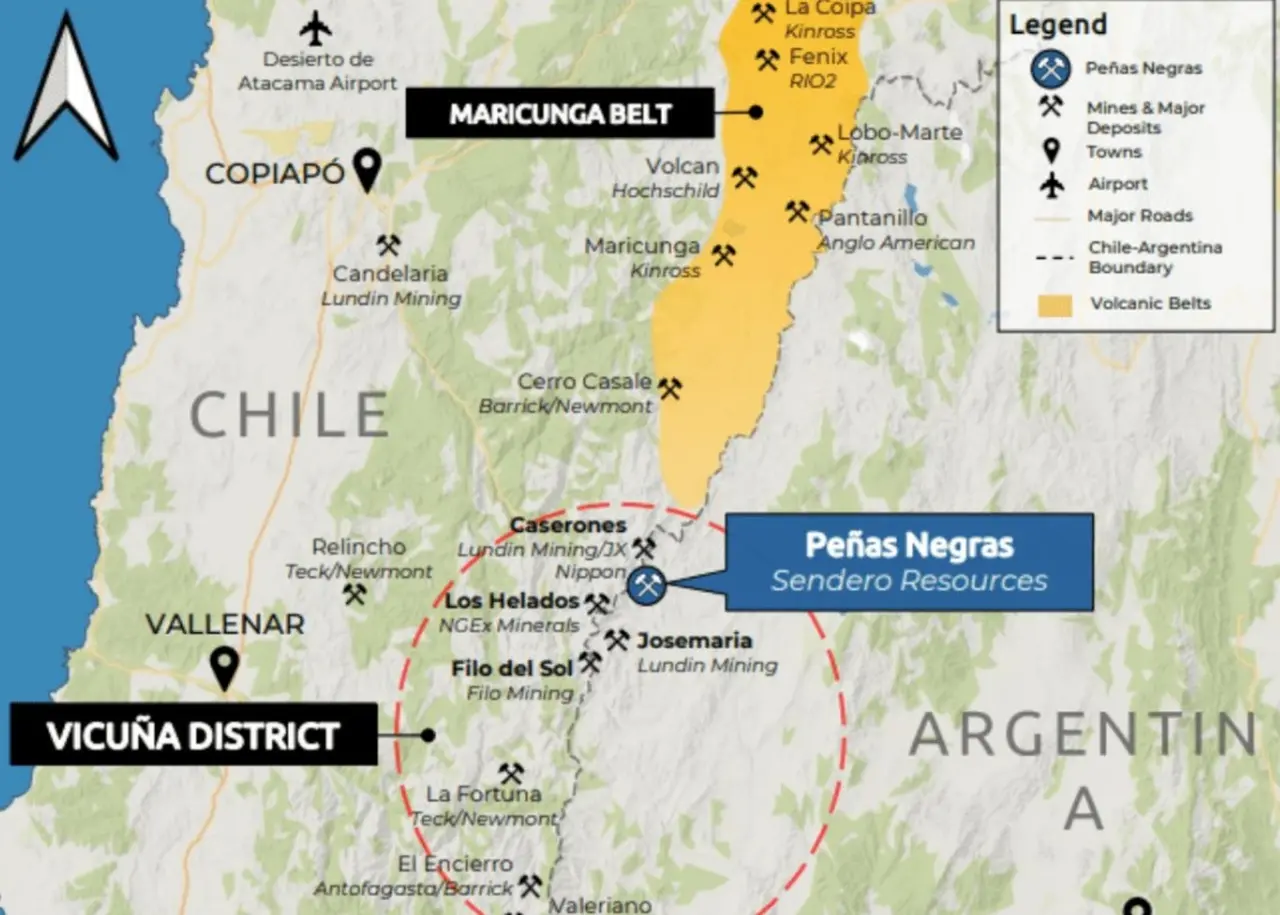 Ambos proyectos se encuentran en la frontera con Chile.