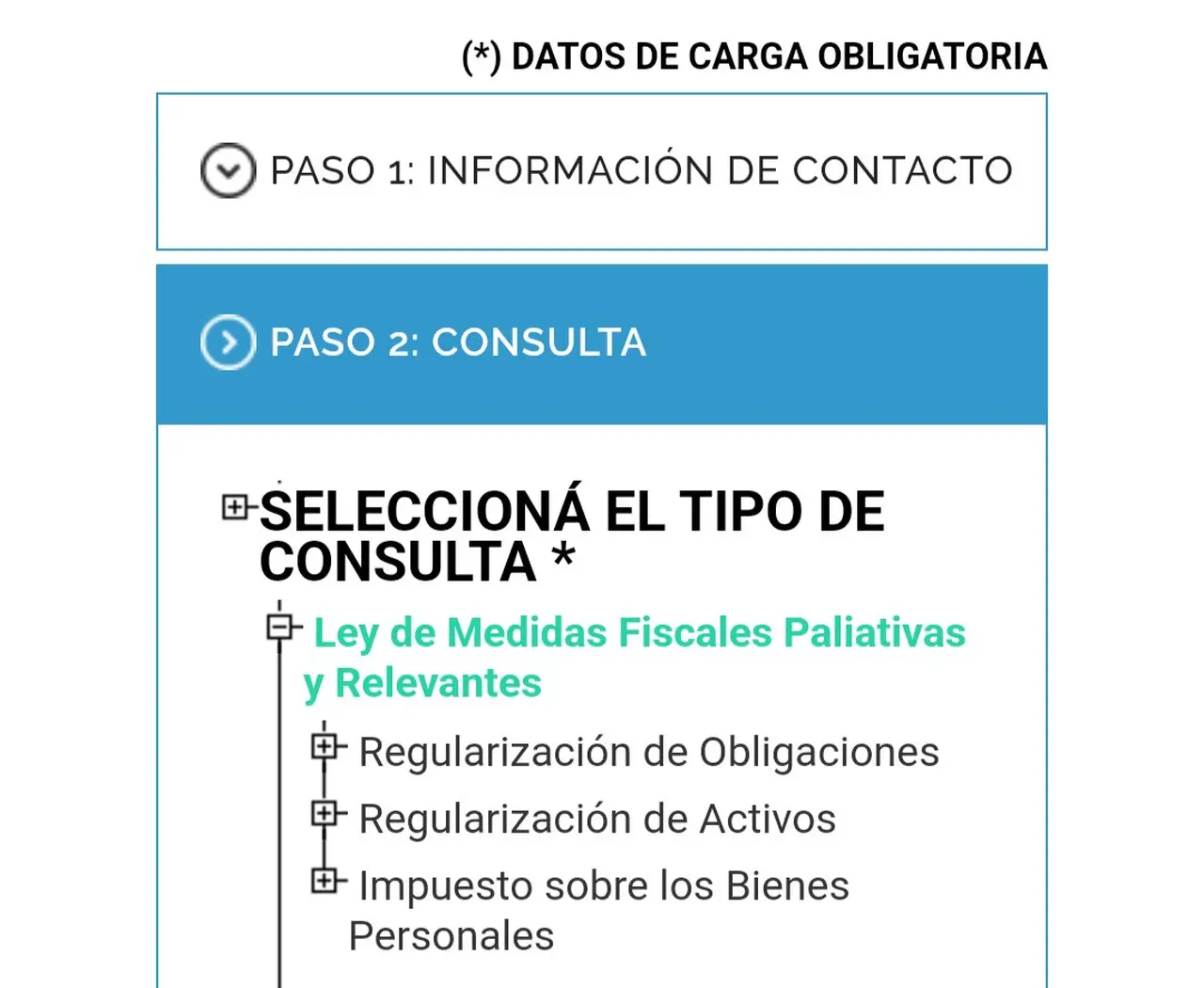 Blanqueo, moratoria y Bienes Personales: nuevas consultas web