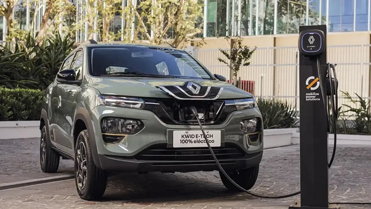 Renault Kwid E-Tech, el 100% eléctrico, es uno de los autos más baratos. 