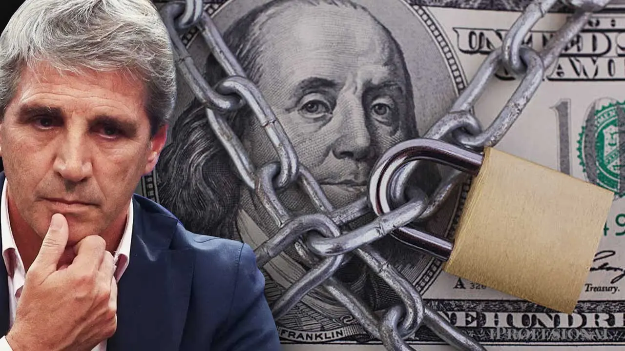 Luis Caputo, cepo al dólar