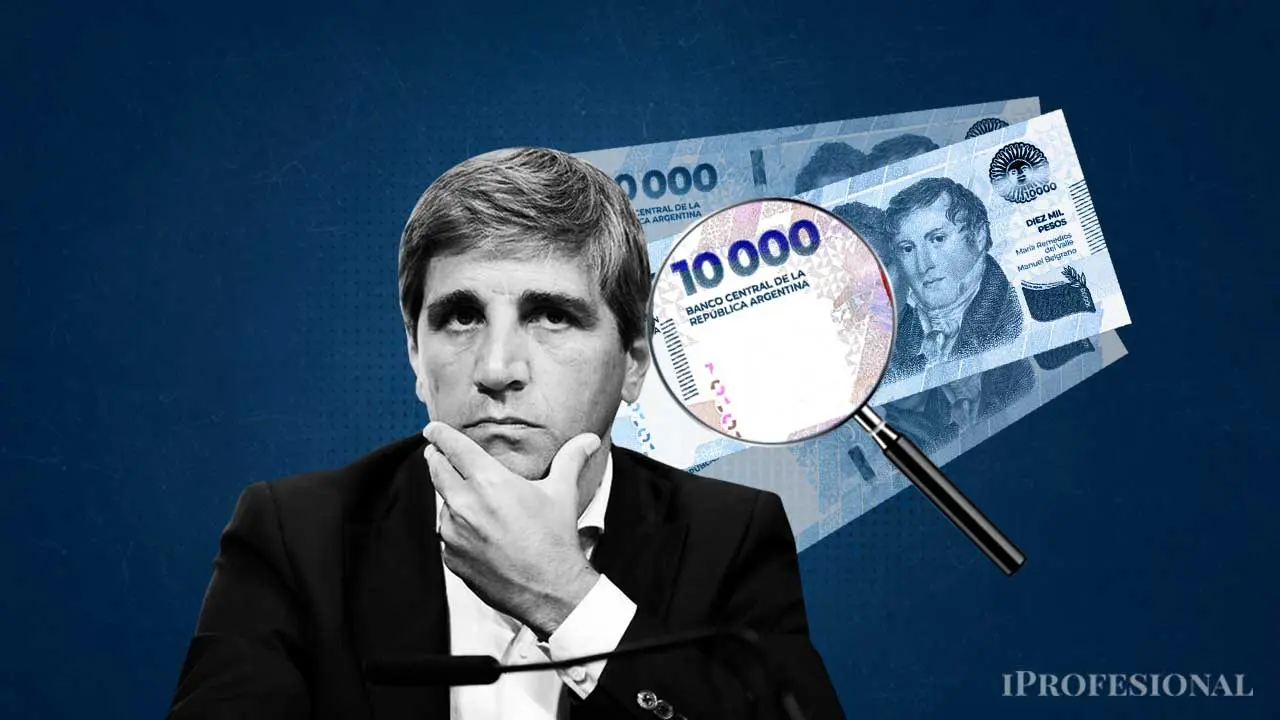 Luis Caputo pesos