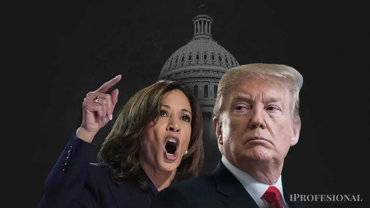Donald Trump y Kamala Harris compiten por las elecciones en Estados Unidos
