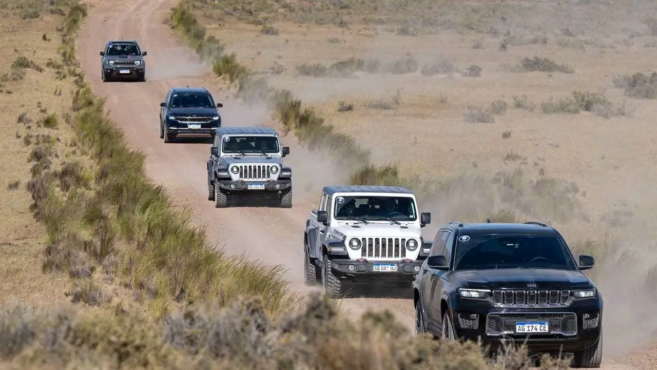 Recorriendo Puerto Madryn en la nueva acción Jeep Nature.