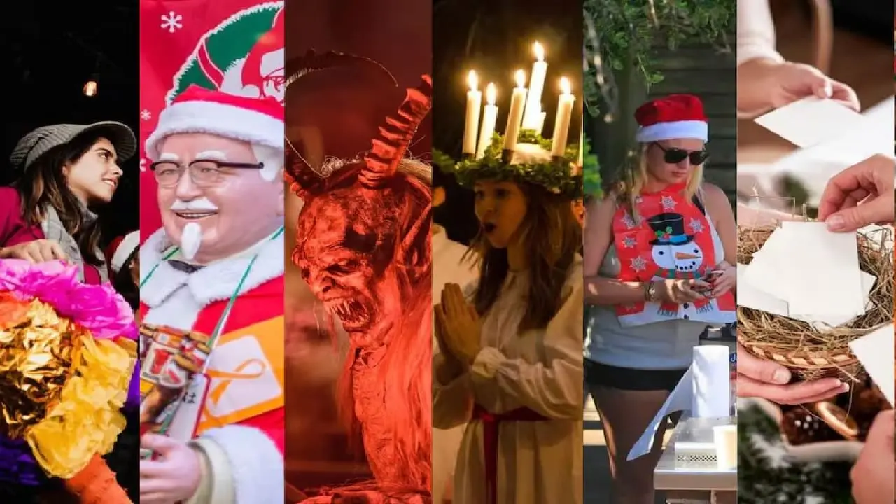 Las tradiciones más locas y terroríficas en Navidad alrededor del mundo