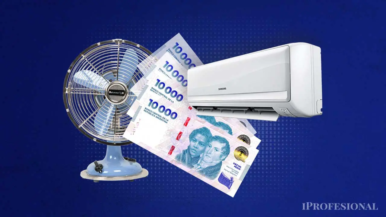 Plata que se ahorra si uso el ventilador en vez del aire