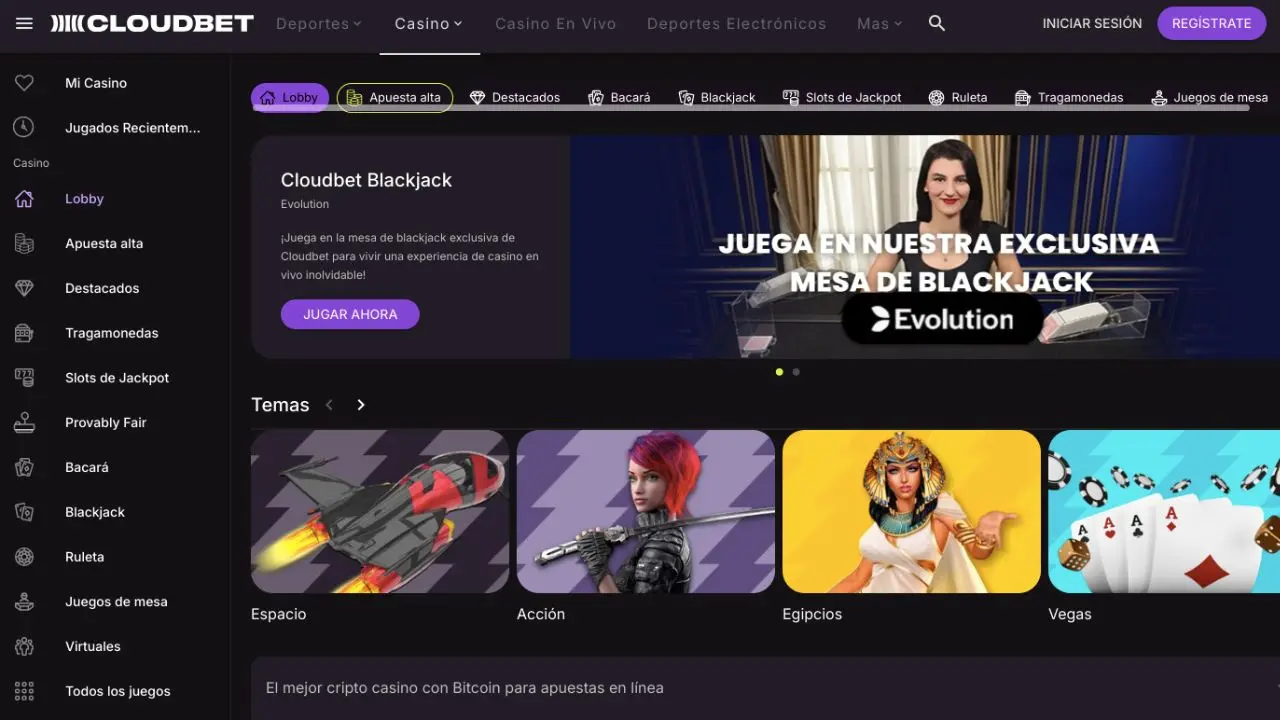 Cloudbet.