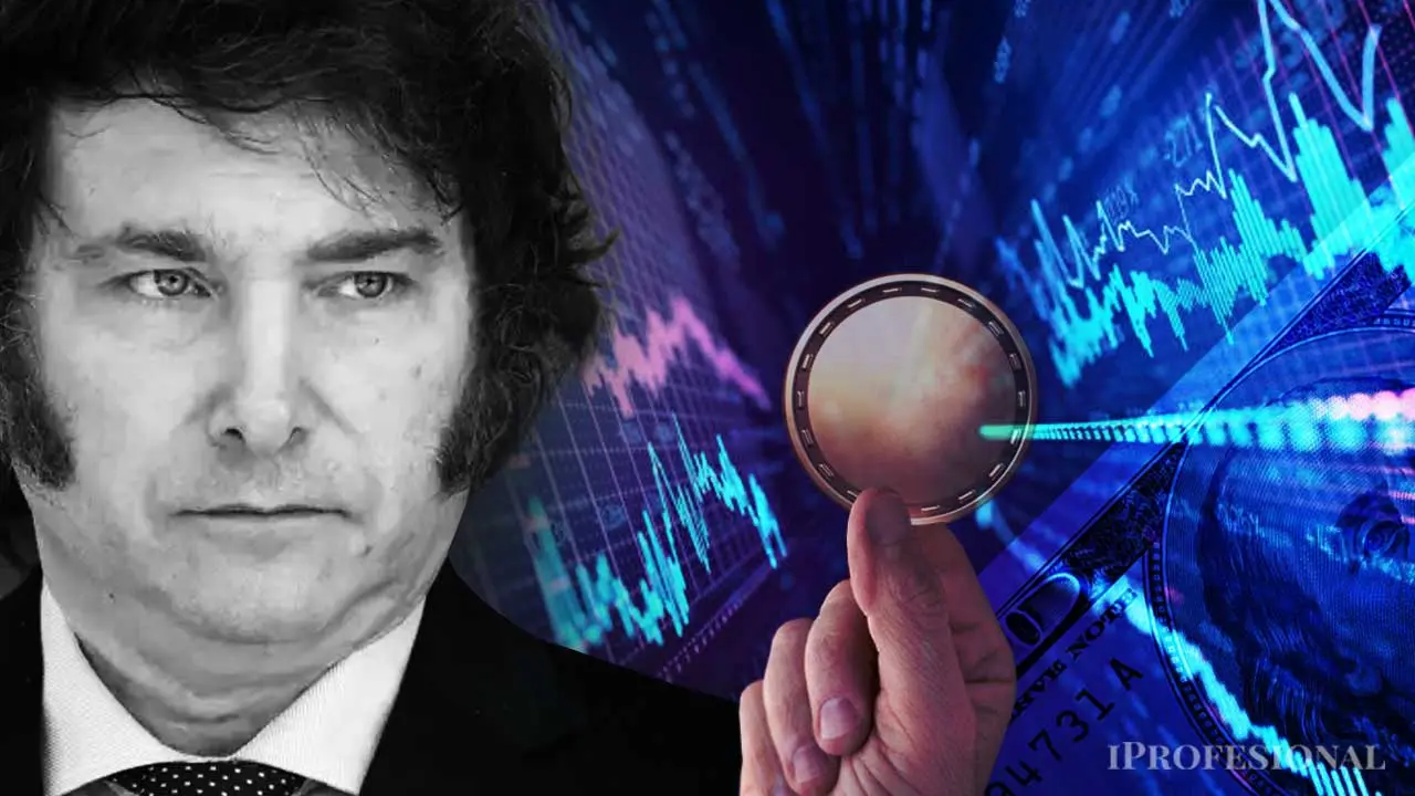 Javier Milei, criptomonedas
