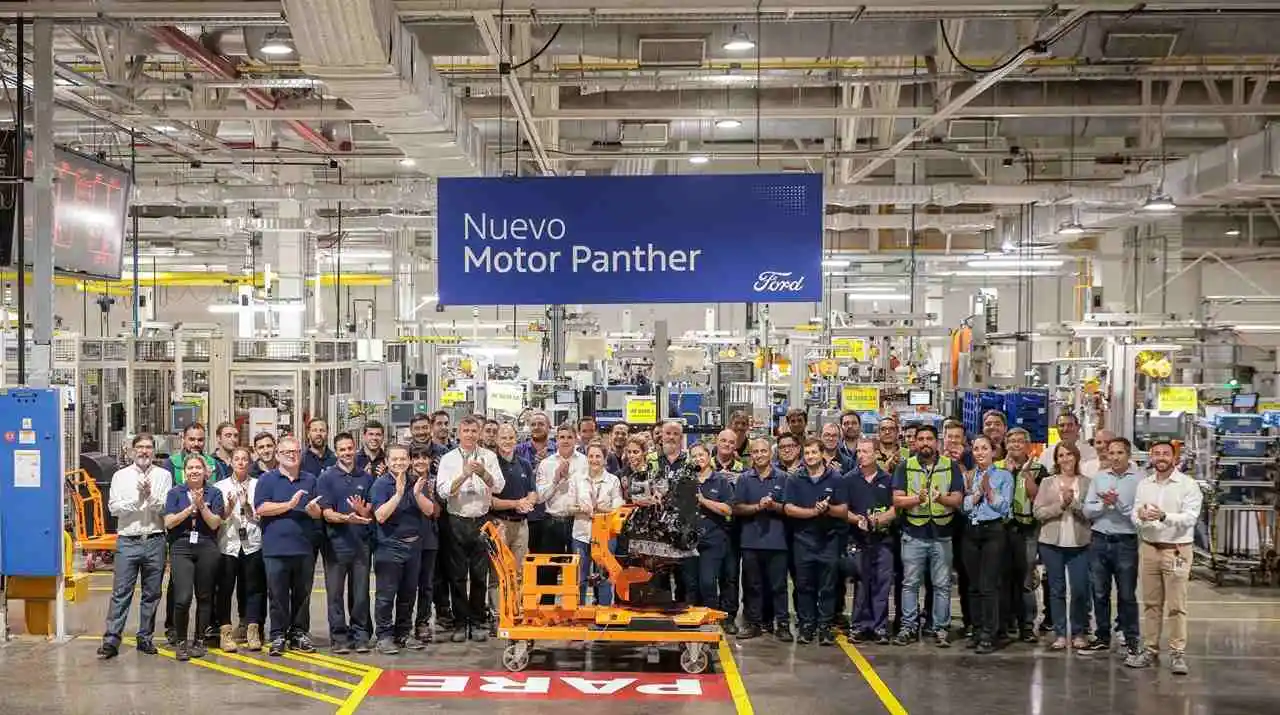 Ford inicia la producción de un nuevo motor en Pacheco.