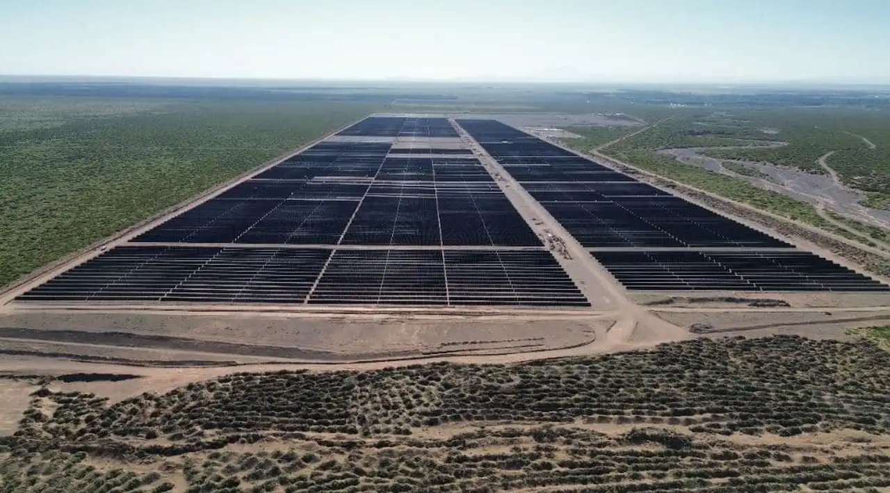 El Parque Solar de Genneia en Malargue, Mendoza