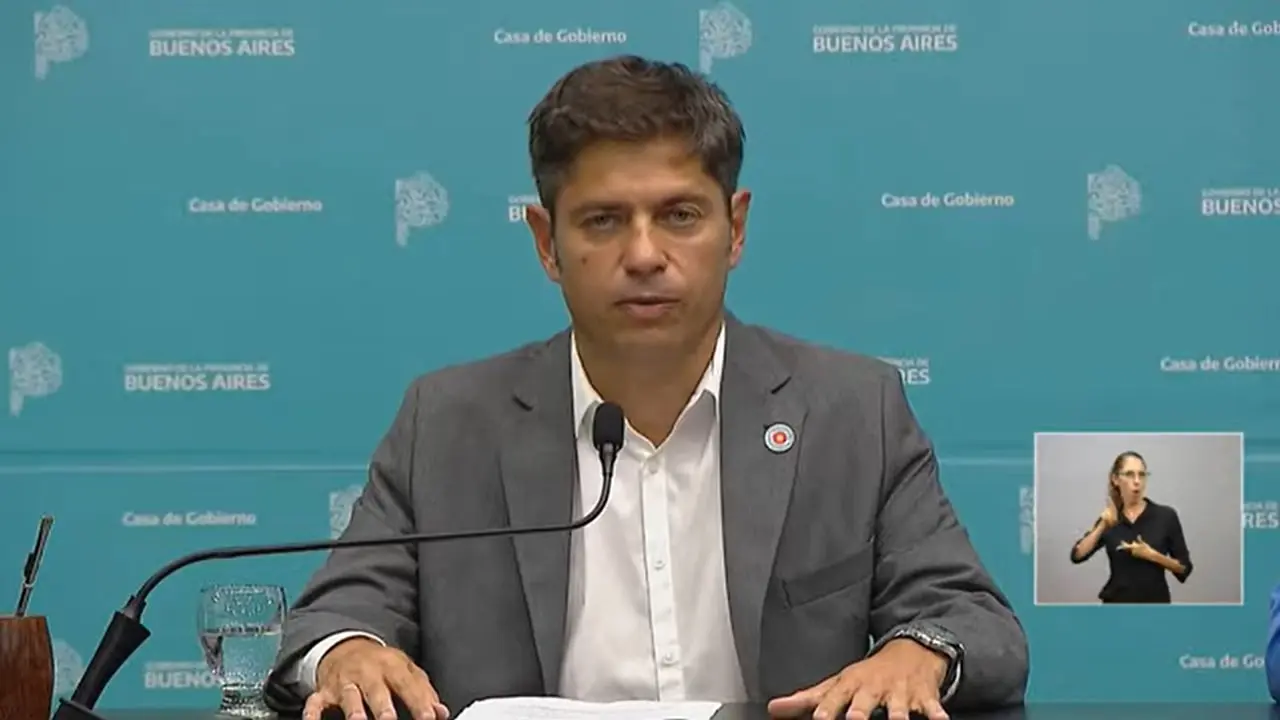 Axel Kicillof puso fecha a las PASO en Provincia, pero pide suspenderlas