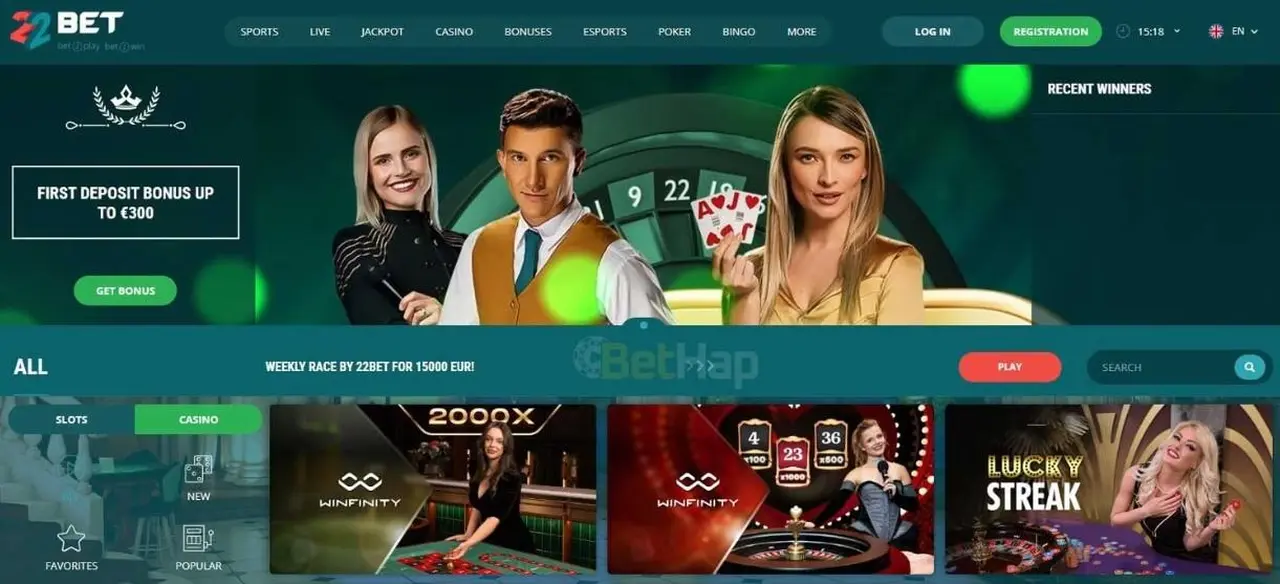 22 bet