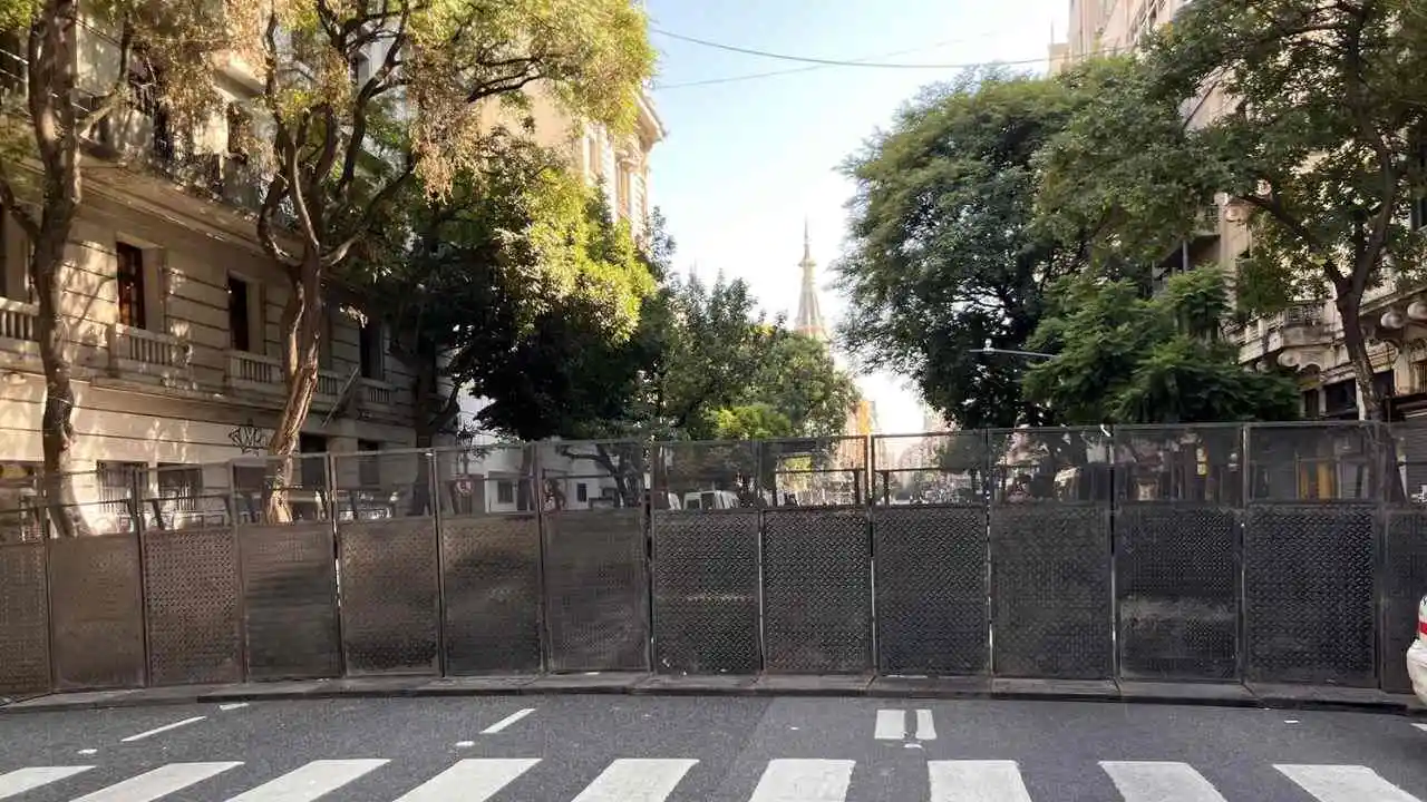 Operativo en el Congreso