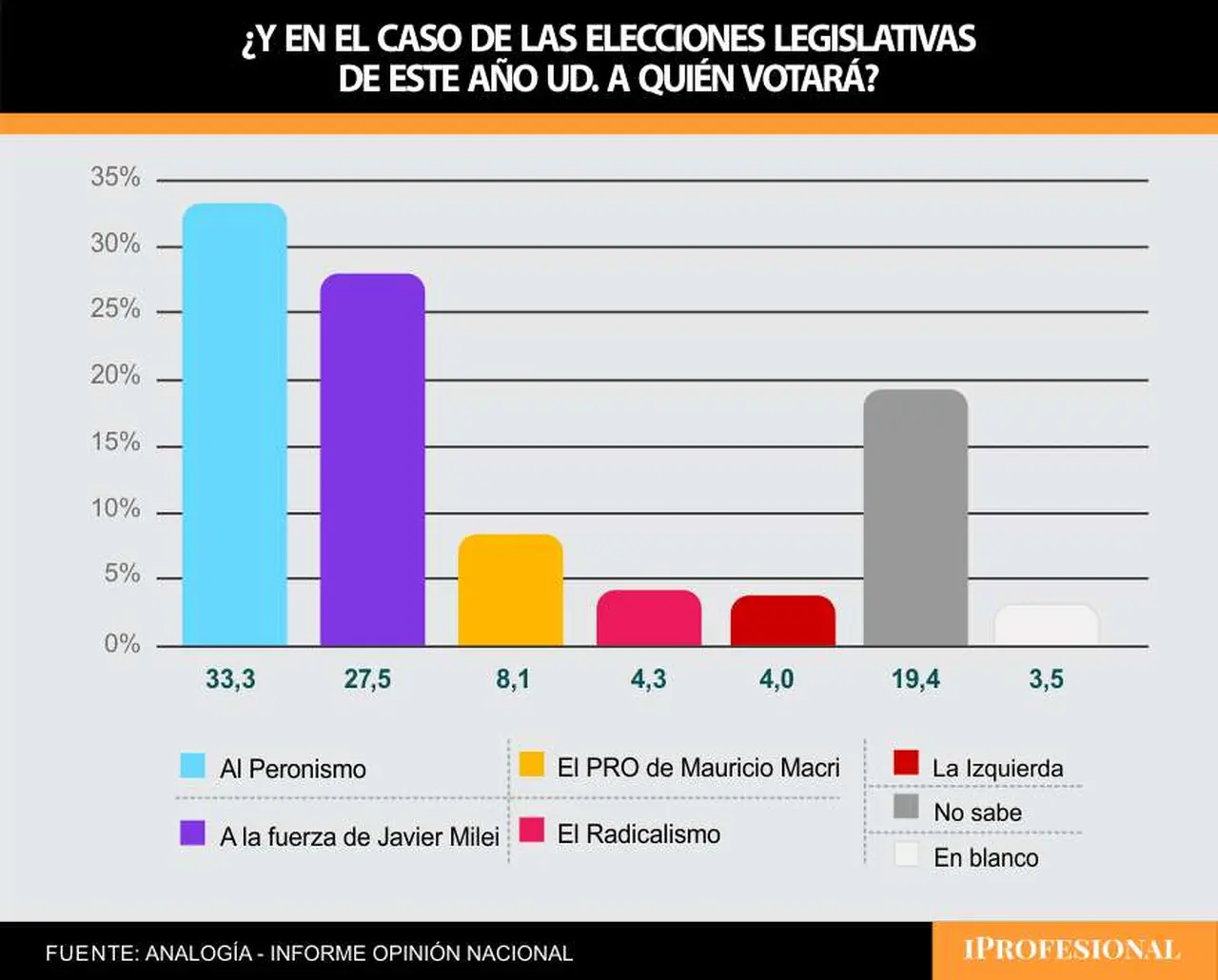 El peronismo es favorito en la Provincia pero la alianza entre Milei y el PRO se muestra fuerte  