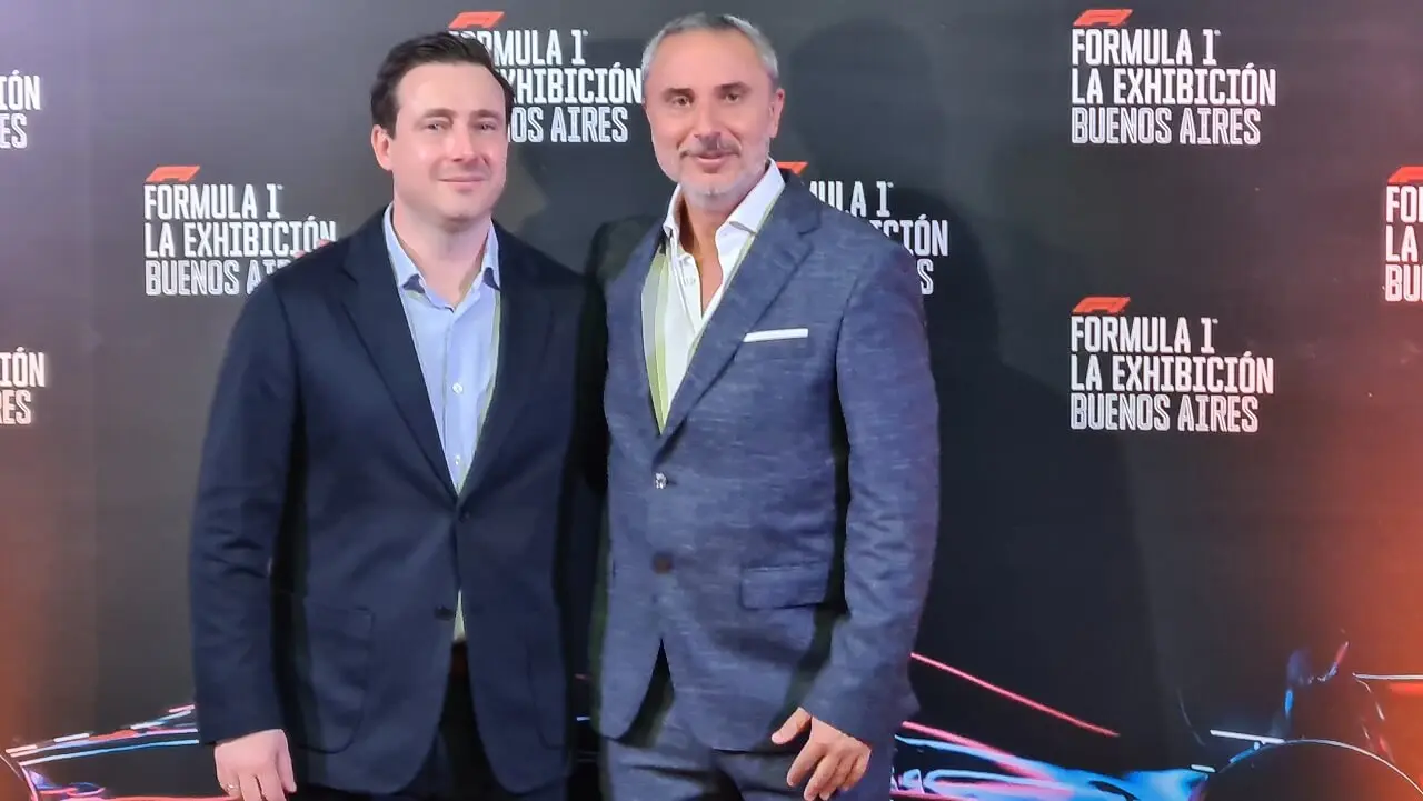 Sebastián Bulgheroni, CEO de Fénix Entertainment Group, en la presentación de F1 Exhibition