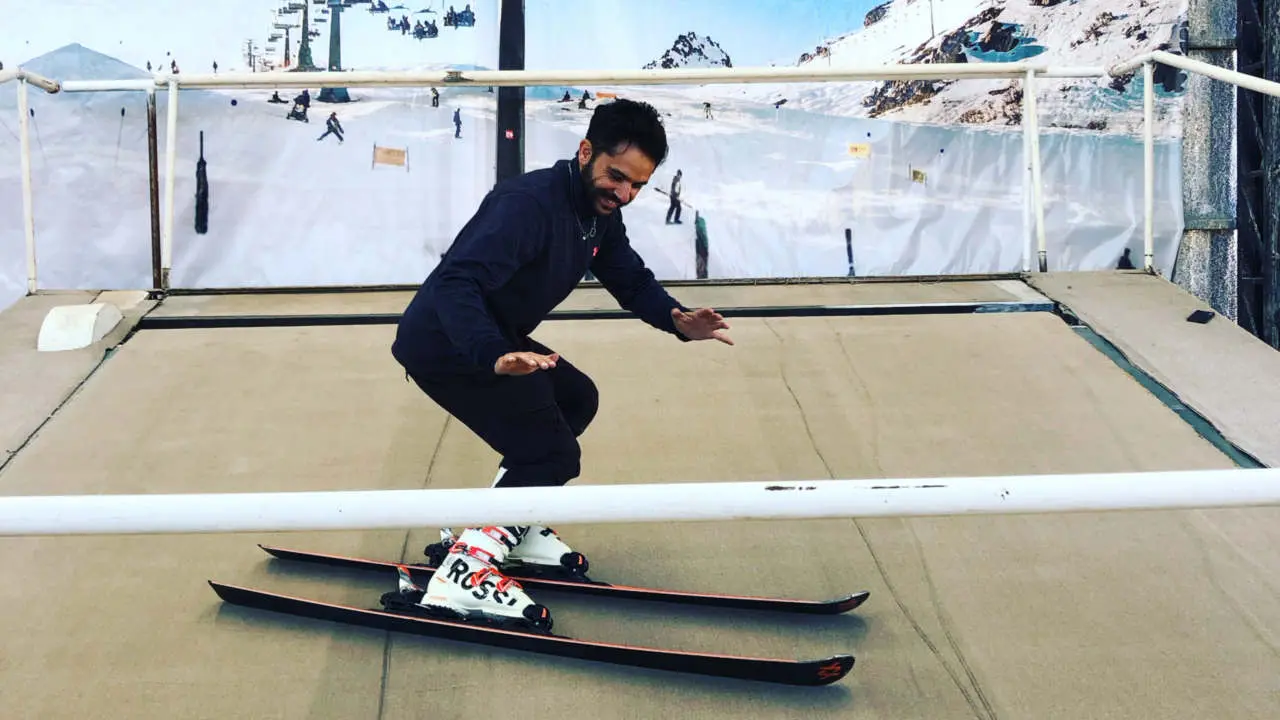 En solo seis clases, en Ski La Plata los alumnos pueden adquirir un nivel intermedio