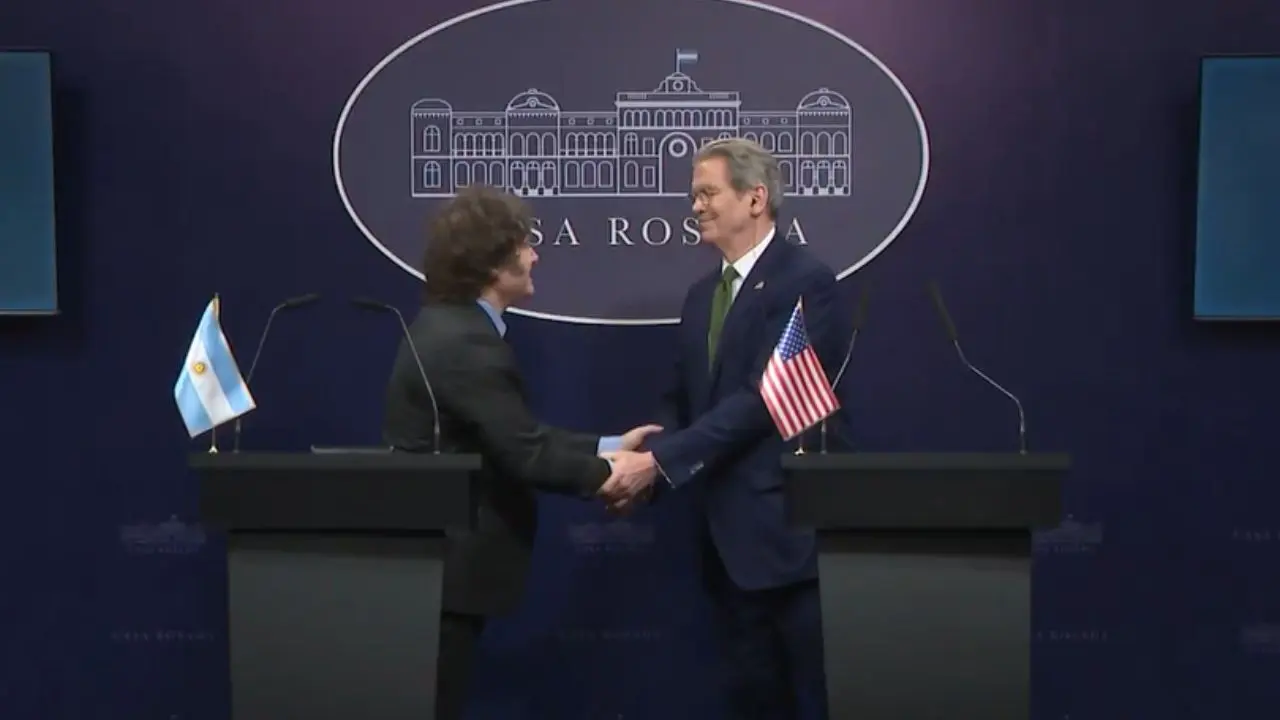 "Hoy tuvimos nuestro Día de la Liberación": Milei agradeció al funcionario de Trump por el apoyo con el FMI