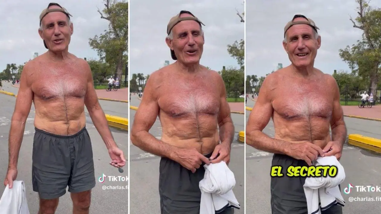 tiene 70 años y reveló el secreto para estar impecable físicamente