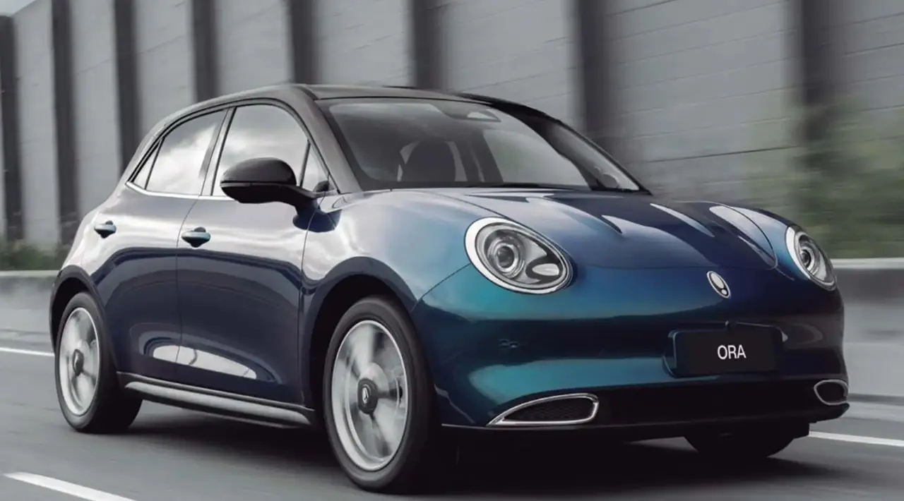 El Ora 03 es un auto eléctrico que sale u$s30.000, y se puede financiar con el Banco Ciudad.