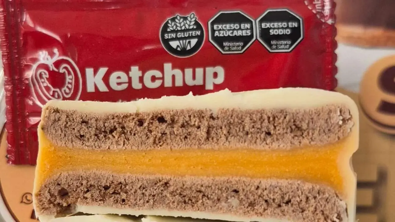 El alfajor de ketchup, la nueva golosina que nació en Rosario