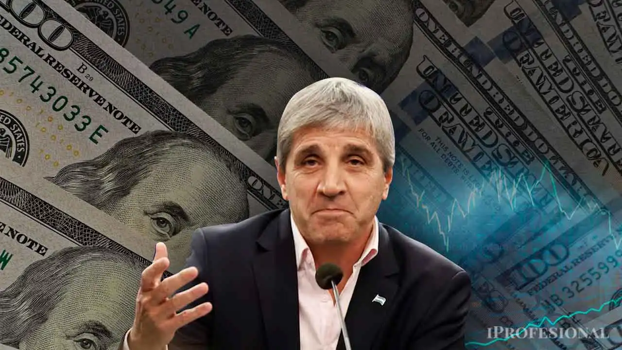 A pesar de que el dólar superó los $1.200, Caputo recalcula y piensa en alternativas para comprar reservas