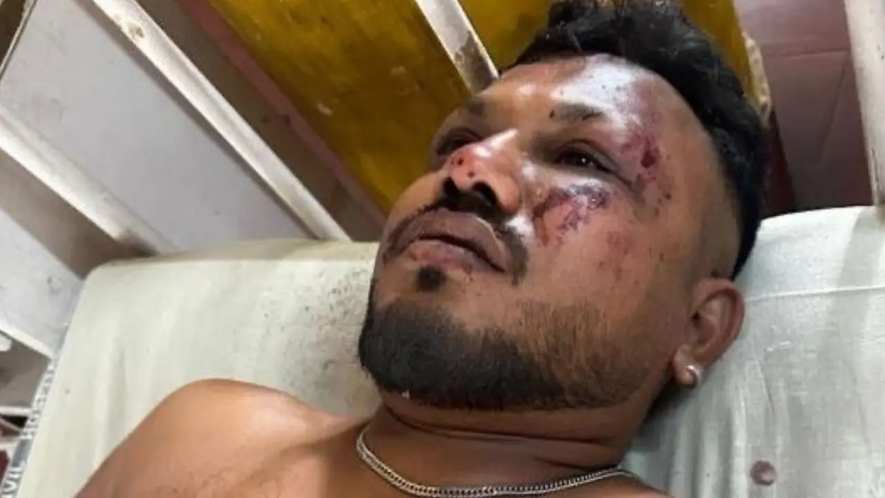 VIDEO | Así salió caminando el único sobreviviente del avión que se estrelló en India: "Había cuerpos por todos lados"