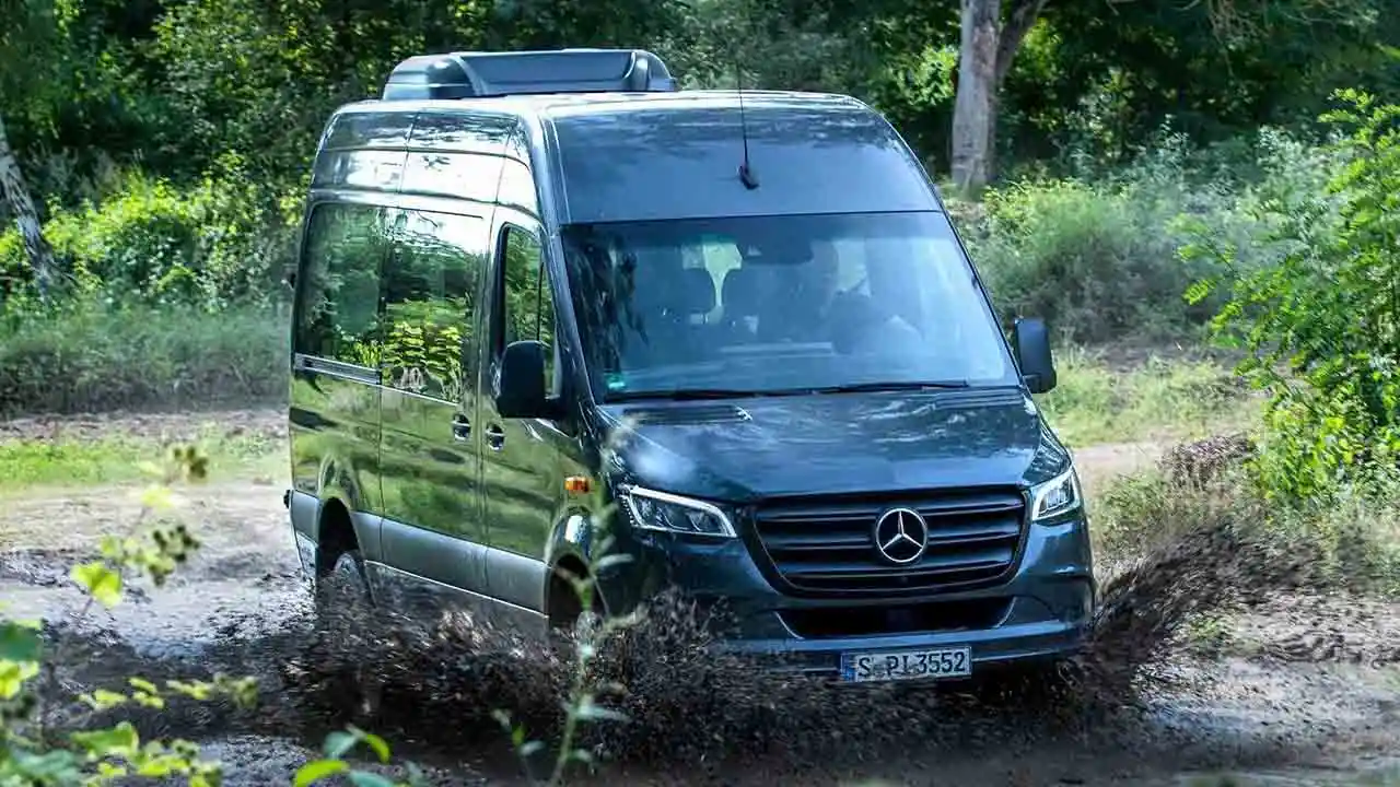 Mercedes Benz Sprinter, uno de los modelos nacionales que mantiene su precio.