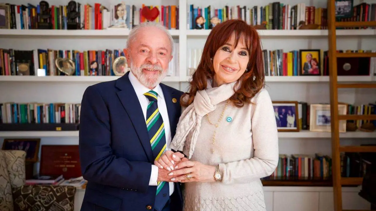 Lula da Silva visitó a Cristina Kirchner
