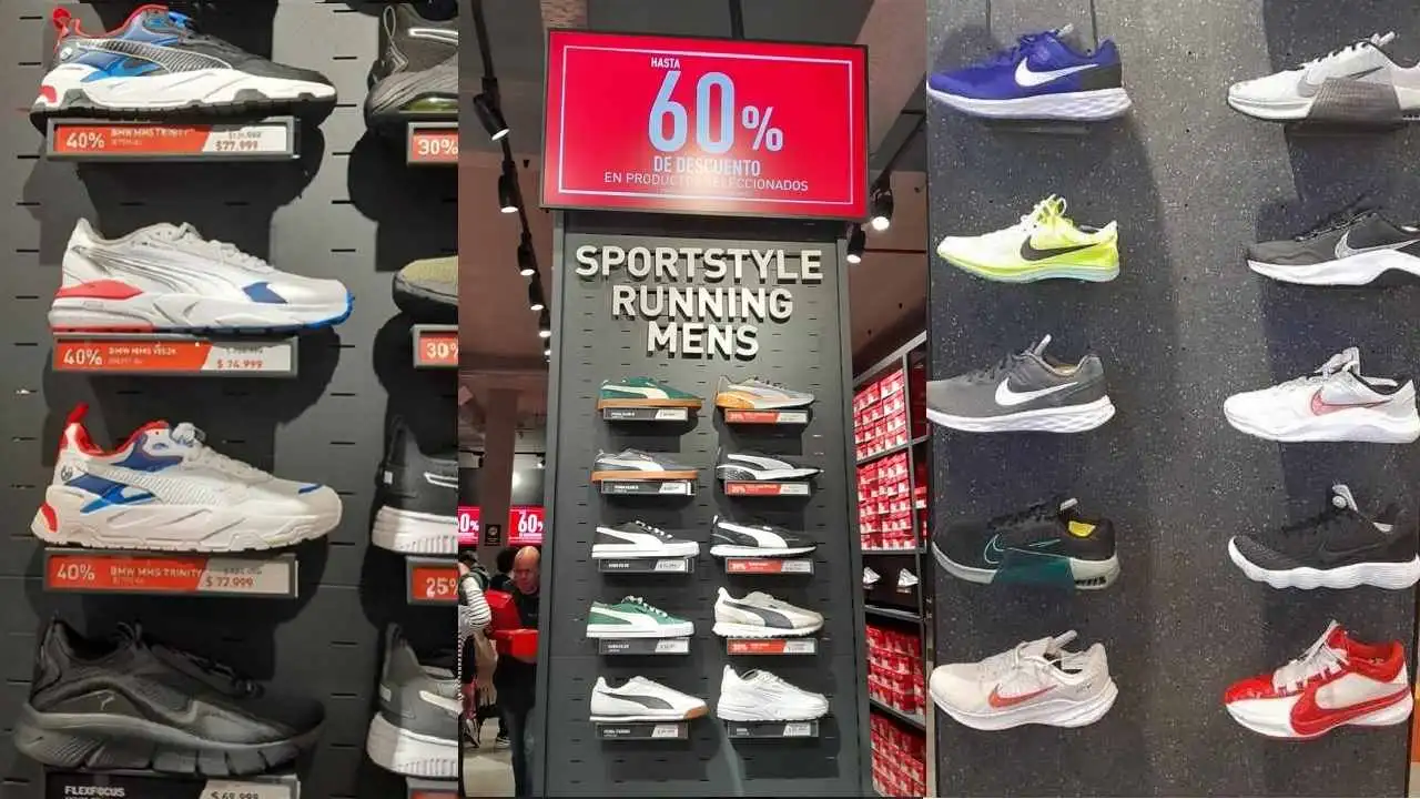 zapatillas adidas, Puma y Nike