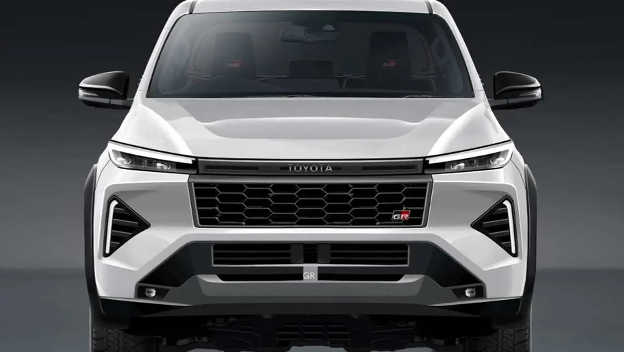 toyota hilux de frente