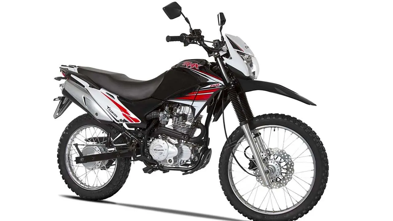 Corven Triax, una moto on-off, funcional y práctica.