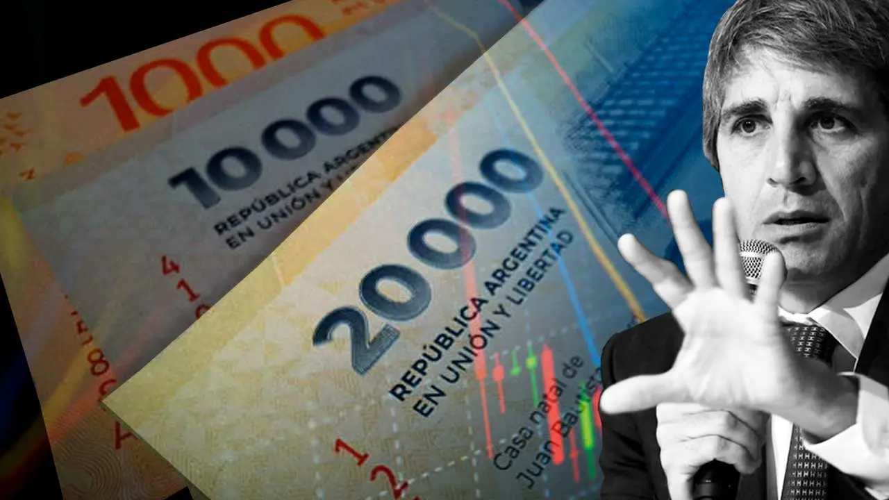 Caputo no convalidó tasas récord: renovó menos de la mitad de vencimientos e inyectó $2 billones