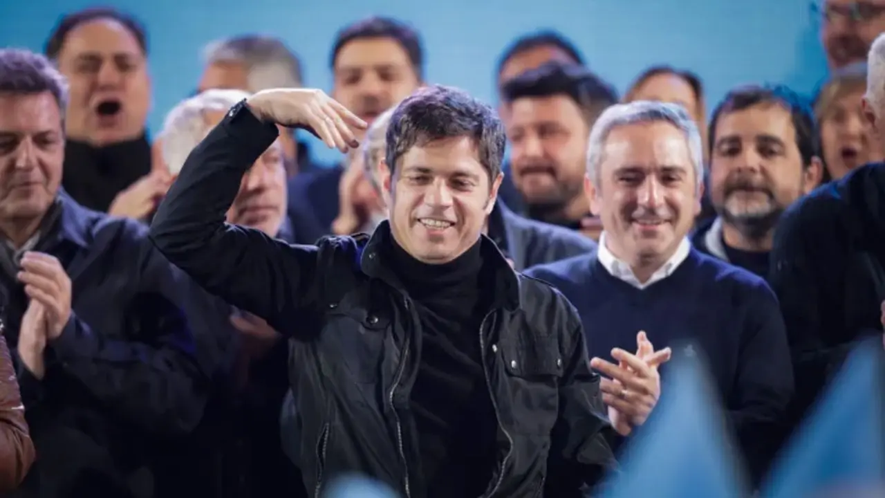 Quiénes fueron los dirigentes gremiales que celebraron la victoria electoral con Kicillof