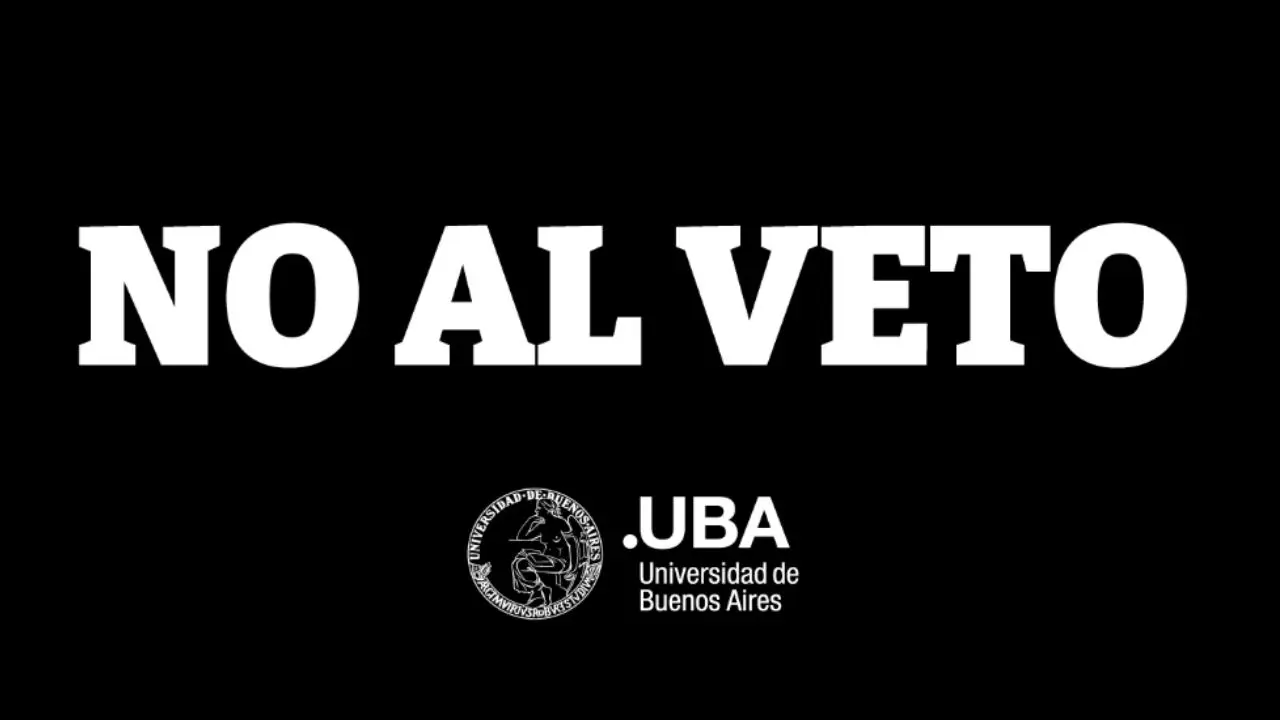 El Gobierno denuncia a autoridades de la UBA por usar la web oficial para repudiar el veto