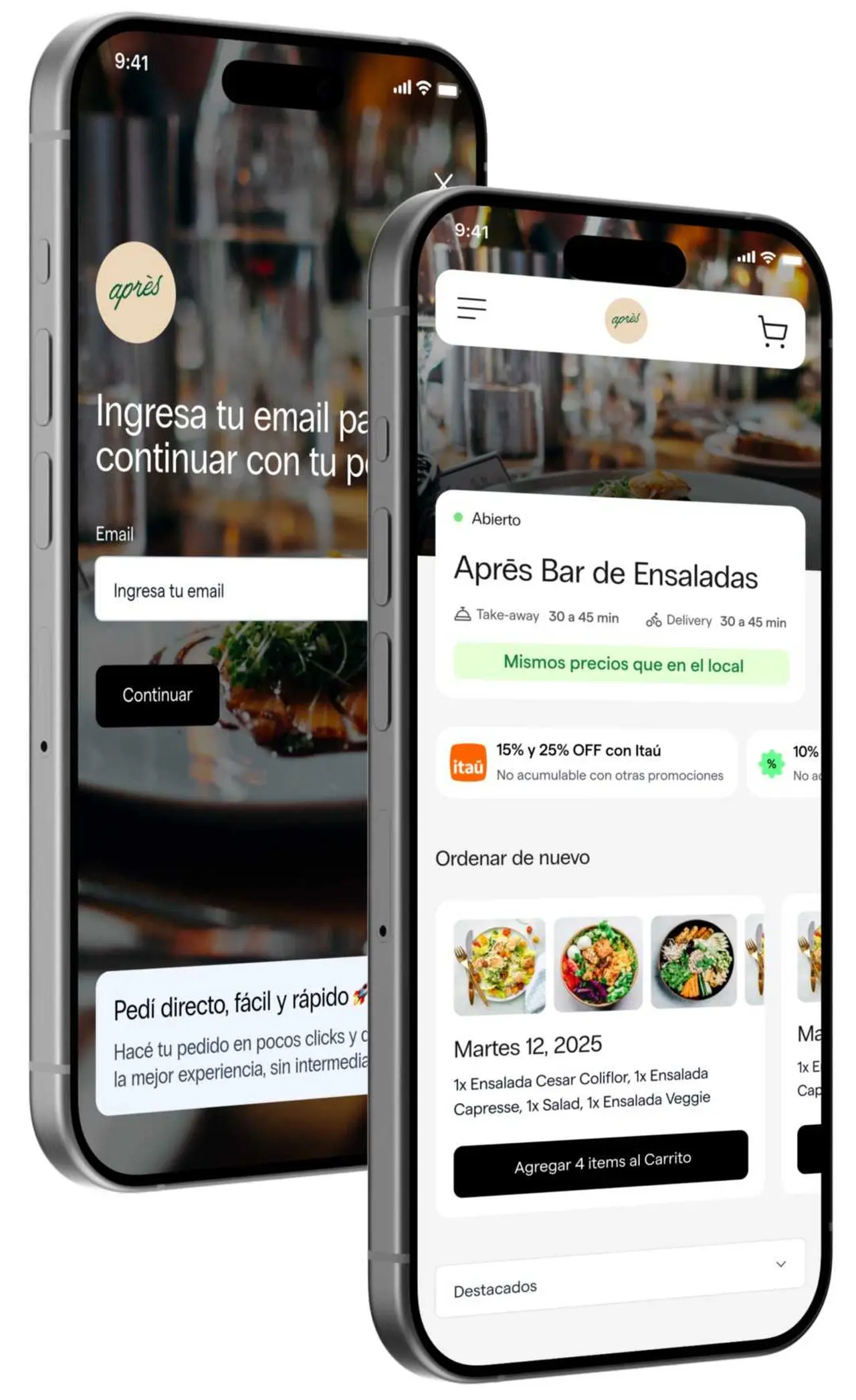 Restaurantes y comercios en Buenos Aires y Rosario ya usan Reorder para aumentar sus ventas