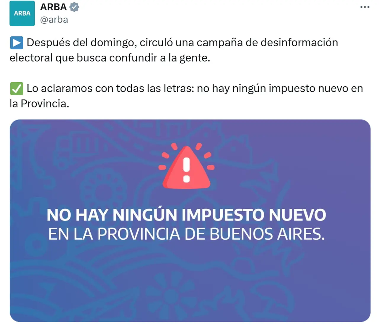 La aclaración de ARBA, tras la polémica medida de Axel Kicillof.