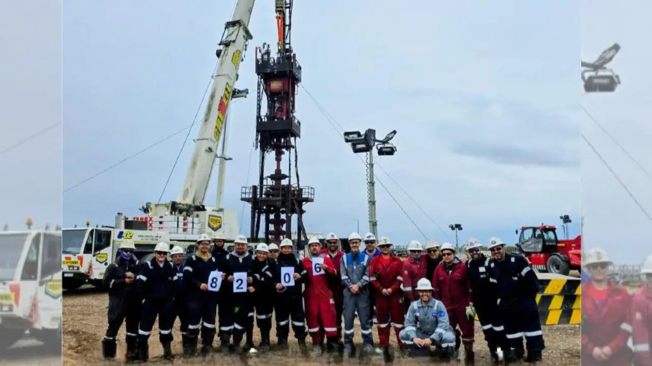 Marca histórica de YPF en Vaca Muerta: perforó un pozo de más de 8 kilómetros