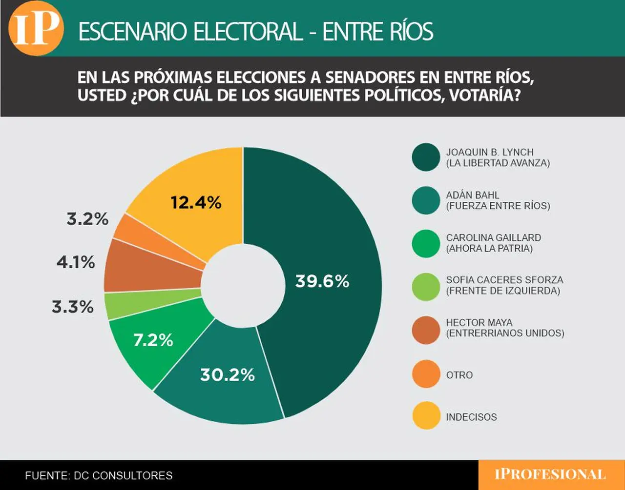 Aliados con Frigerio, el espacio de Milei lidera más cómodo en Entre Ríos la carrera por el Senado
