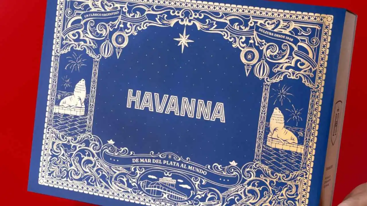 La caja navideña de Havanna en 2025: cuánto sale y qué trae adentro
