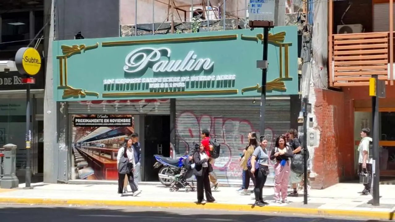 Paulin abre un nuevo local en la avenida Corrientes, casi Callao