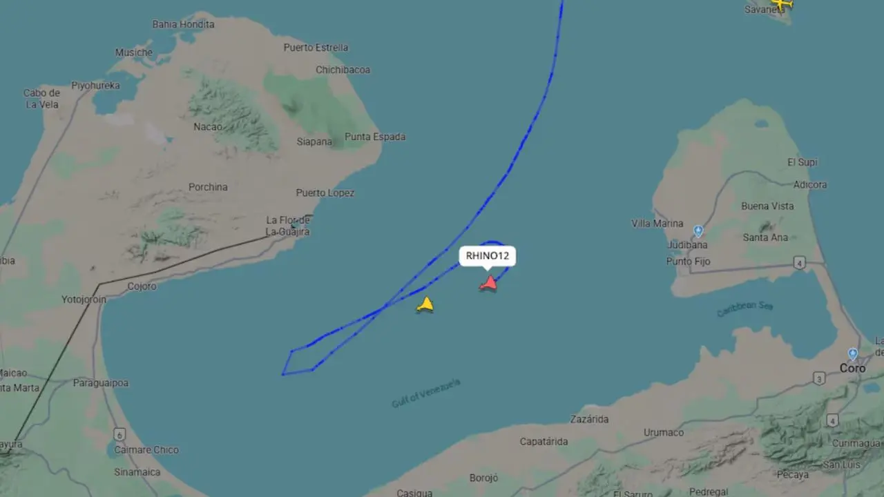 Máxima tensión en el Caribe: dos aviones de guerra de EE.UU. entraron al espacio aéreo de Venezuela