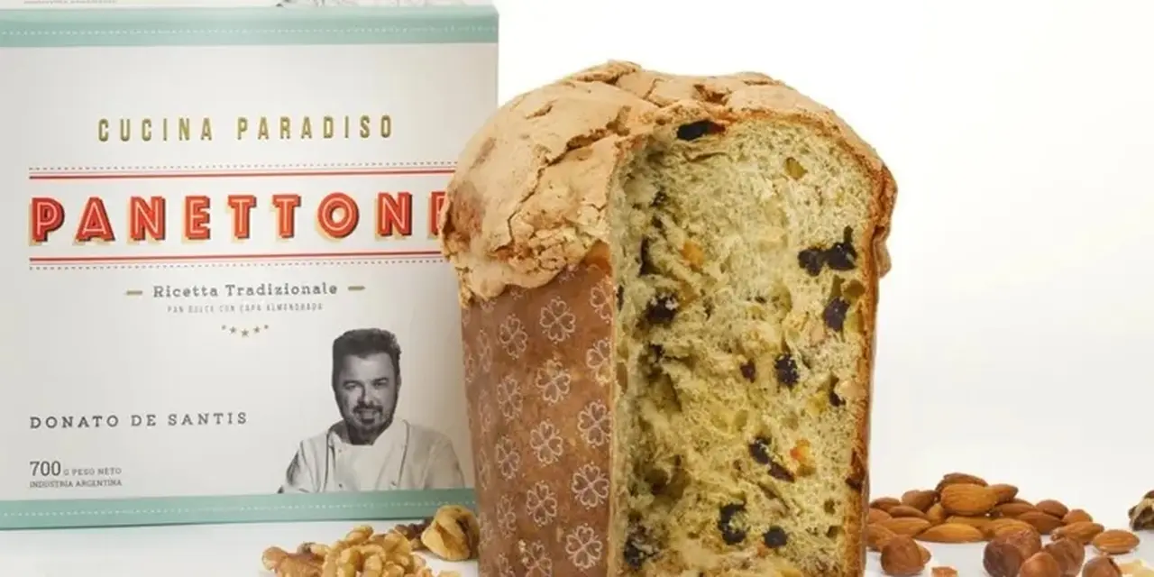 El panettone de Donato De Santis, en Cucina Paradiso